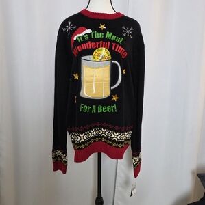 Christmas Ugly sweater Beer size L